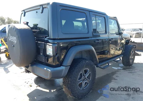 2019 Jeep Wrangler Unlimited Sport S 4X4 from USA, damaged, VIN 1C4HJXDG0KW529657